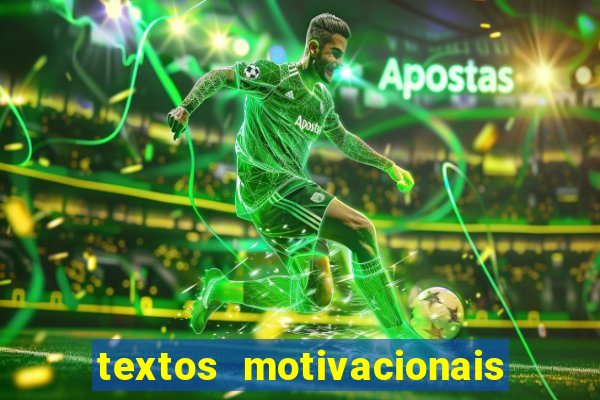 textos motivacionais para equipes